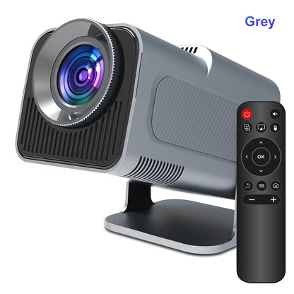  Proyector HY320 4K Nativo con Android 11, 390 ANSI, Doble WiFi6 y Bluetooth 5.0 | Cine Portátil para Interior y Exterior